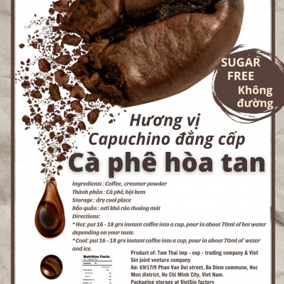2 in 1 INSTANT COFFEE 